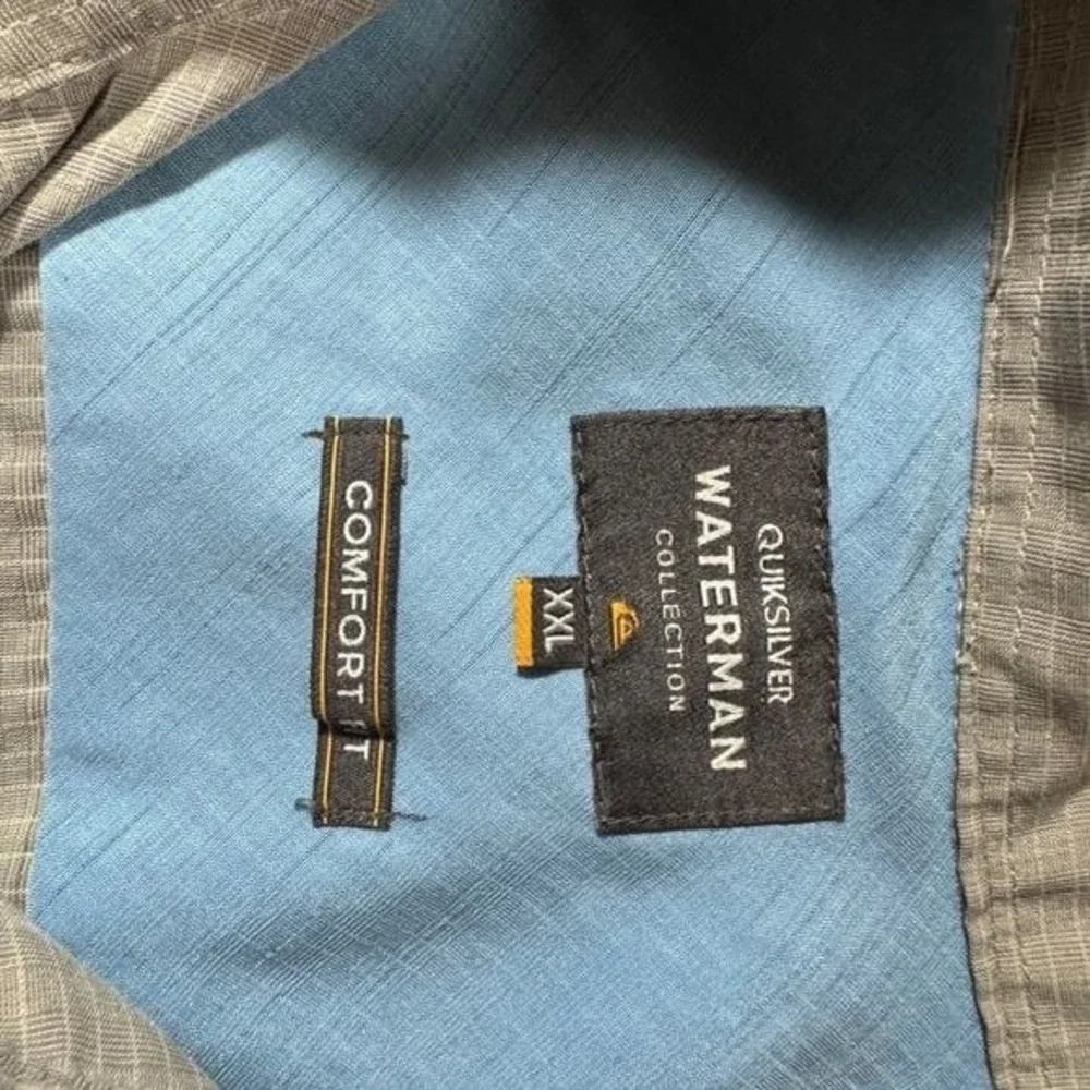 Quiksilver Waterman Gray Shirt XXL - Picture 4 of 9